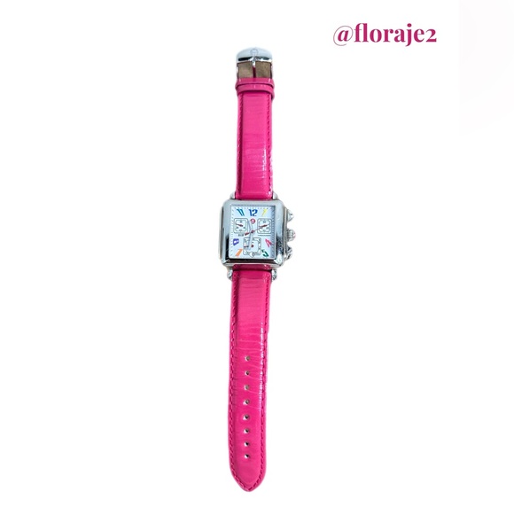 Michele 18MM White Dial Deco Carousel Watch - Picture 1 of 5